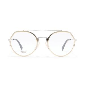 FENDI 52mm Round Optical Frames